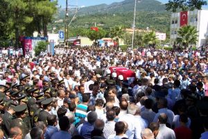 Osmaniyeli şehit son yolculuğuna uğurlandı
