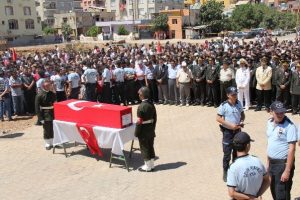 Hatay şehidini uğurladı