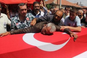 Kırşehir şehidini uğurladı