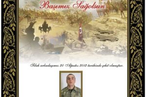 Orgeneral &Ouml;zel'den başsağlığı mesajı