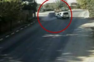 8 kişinin yaralandığı o kaza anı