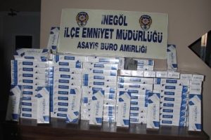 3 bin 500 paket ka&ccedil;ak sigara ele ge&ccedil;irildi