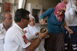 Hastaneye bu halde geldi!