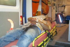 Aksaray'da tartışma kanlı bitti: 1 yaralı