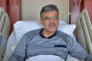 G&uuml;l, Twitter'dan hastane fotoğrafını paylaştı