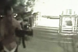 Rehin alma anı g&uuml;venlik kamerasında