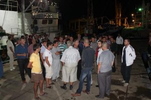 Balık&ccedil;ılar 24 metre yasağına tepkili