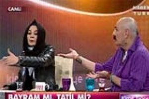 Canlı yayında Atat&uuml;rk kavgası