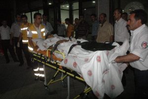 Van'daki patlamada ağır yaralanan asker GATA'ya sevk edildi