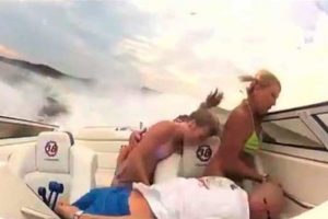 Hız motoru eğlencesi dehşetle bitti