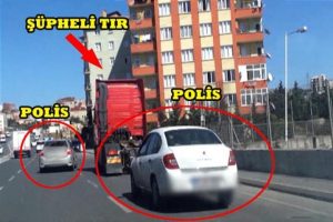 Operasyon anı polis kamerasında