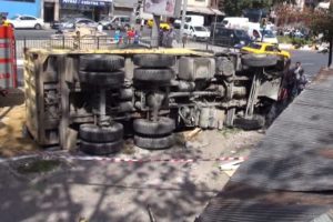 Dolapdere'de kamyon dehşeti