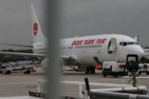 T&uuml;rk u&ccedil;ağında dehşet anları
