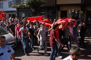 Bursalılar ter&ouml;re lanet yağdırdı