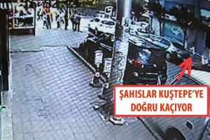 Galatasaraylı gencin katil zanlılarının ka&ccedil;ış anı kameralara yansıdı