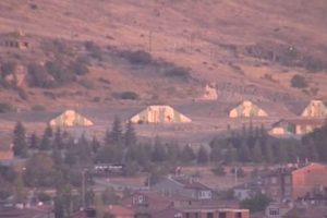 Patlamanın olduğu yerin g&uuml;nd&uuml;z g&ouml;r&uuml;nt&uuml;leri
