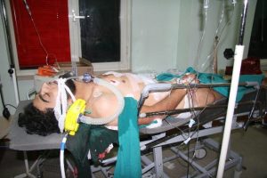 Suriye'den 7 yaralı Kilis'e getirildi