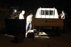 3 yaşında kamyonetin altında kaldı