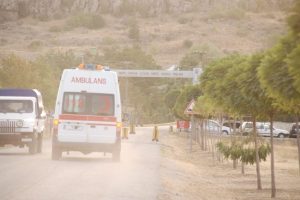 Kışlaya getirilen yaralı asker fenalaşınca tekrar hastaneye kaldırıldı