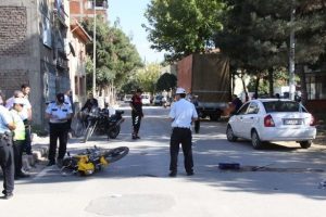 Bursa'da motosiklet kazası: 1 yaralı