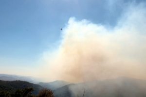 Kazdağları'ndaki yangın s&ouml;nd&uuml;r&uuml;lemedi