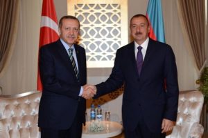 Erdoğan, Aliyev ile biraraya geldi