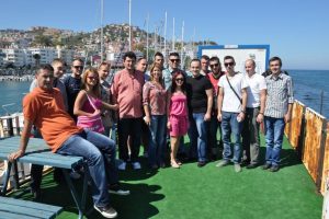 Priştineli folklorcular Mudanya'ya hayran kaldı