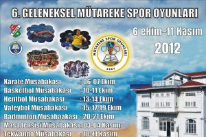Mudanya'da m&uuml;tareke oyunları başlıyor