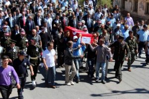 Şehit Jandarma Er Doğan toprağa verildi