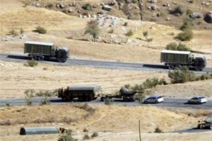 Ter&ouml;ristler ekmek aracını yaktı