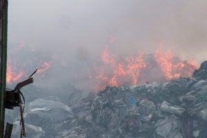 Bir ayda ikinci yangın