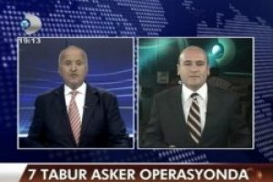 Birand'dan canlı yayında muhabire ders