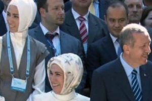 Ukrayna'da aile pozu