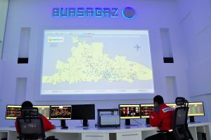 Bursagaz, şebeke kontrol merkezi ile g&uuml;venli doğalgaz akışı sağlayacak