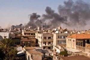 Dera'ya varille bomba atıldı