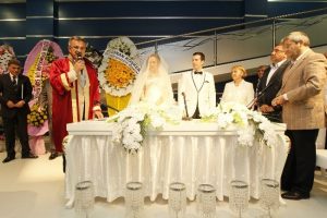 Bakan Erg&uuml;n nikah şahidi oldu