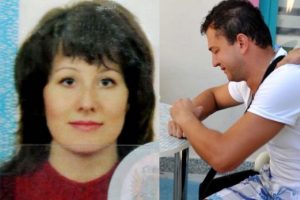 Rus turist dans ederken &ouml;ld&uuml;