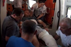 Yaralı askerler Elazığ'a getirildi