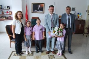 Eğitimcilerden Yılmaz'a teşekk&uuml;r ziyareti