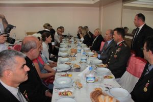 Harput'tan şehit yakını ve gazilere yemek