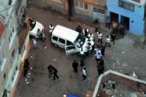 Nefes kesen uyuşturucu operasyonu kamerada