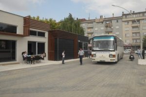 Doğu garajı hizmete girdi