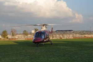 Kalp krizi ge&ccedil;iren hastaya hava ambulansı yetişti