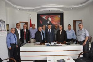 GTSO'dan kaymakama hayırlı olsun ziyareti