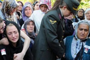 Şehitlerimizi uğurluyoruz