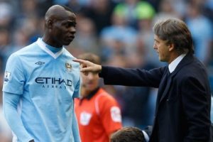 Mancini'den Balotelli'ye...