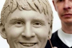 Messi'nin de artık heykeli var
