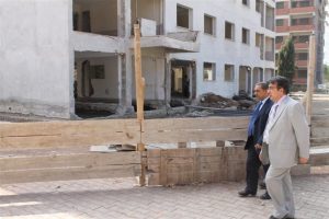 Başkan Cingil İHL inşaatını inceledi
