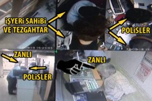 Polislerin g&ouml;z&uuml; &ouml;n&uuml;nde yaptı