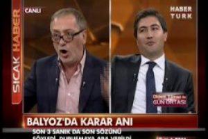 Fatih Altaylı'nın canlı yayında avukatla Balyoz kavgası